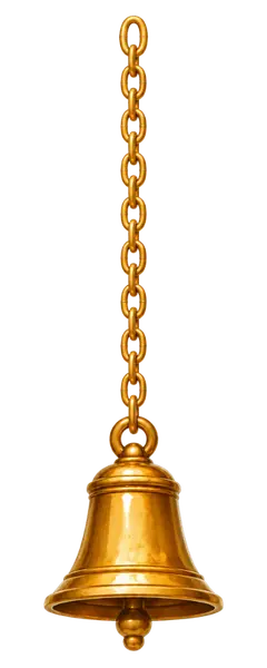 Brass Bell Left